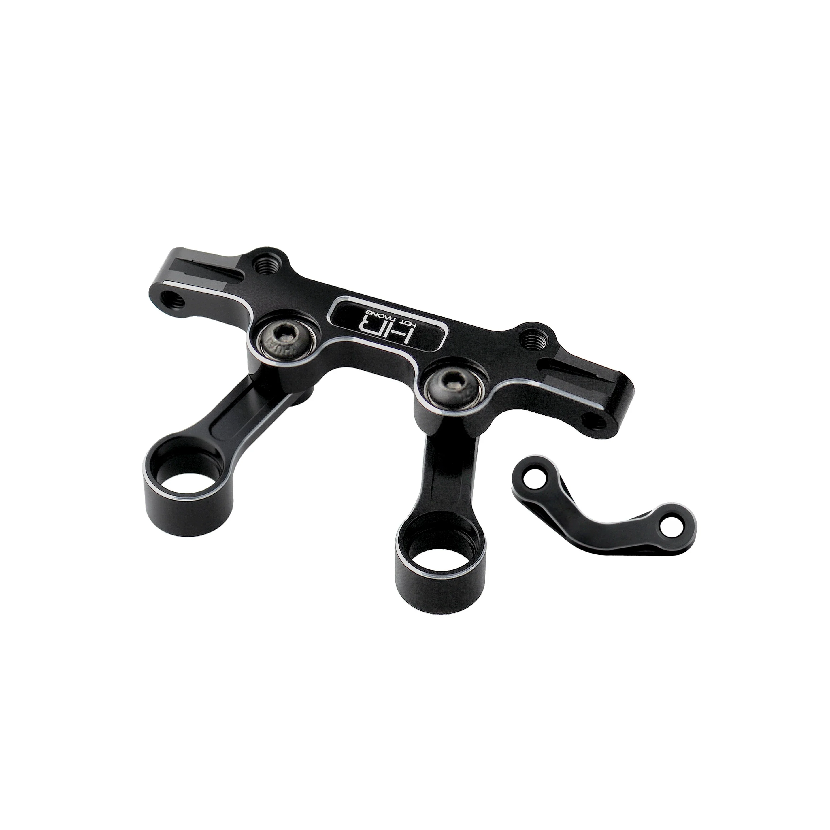 Aluminum Steering Assembly Kit For Tamiya DT‑04 Fighter NXGEN 1/10 RC Buggy Reduce‑Slack Steering Upgrade Parts