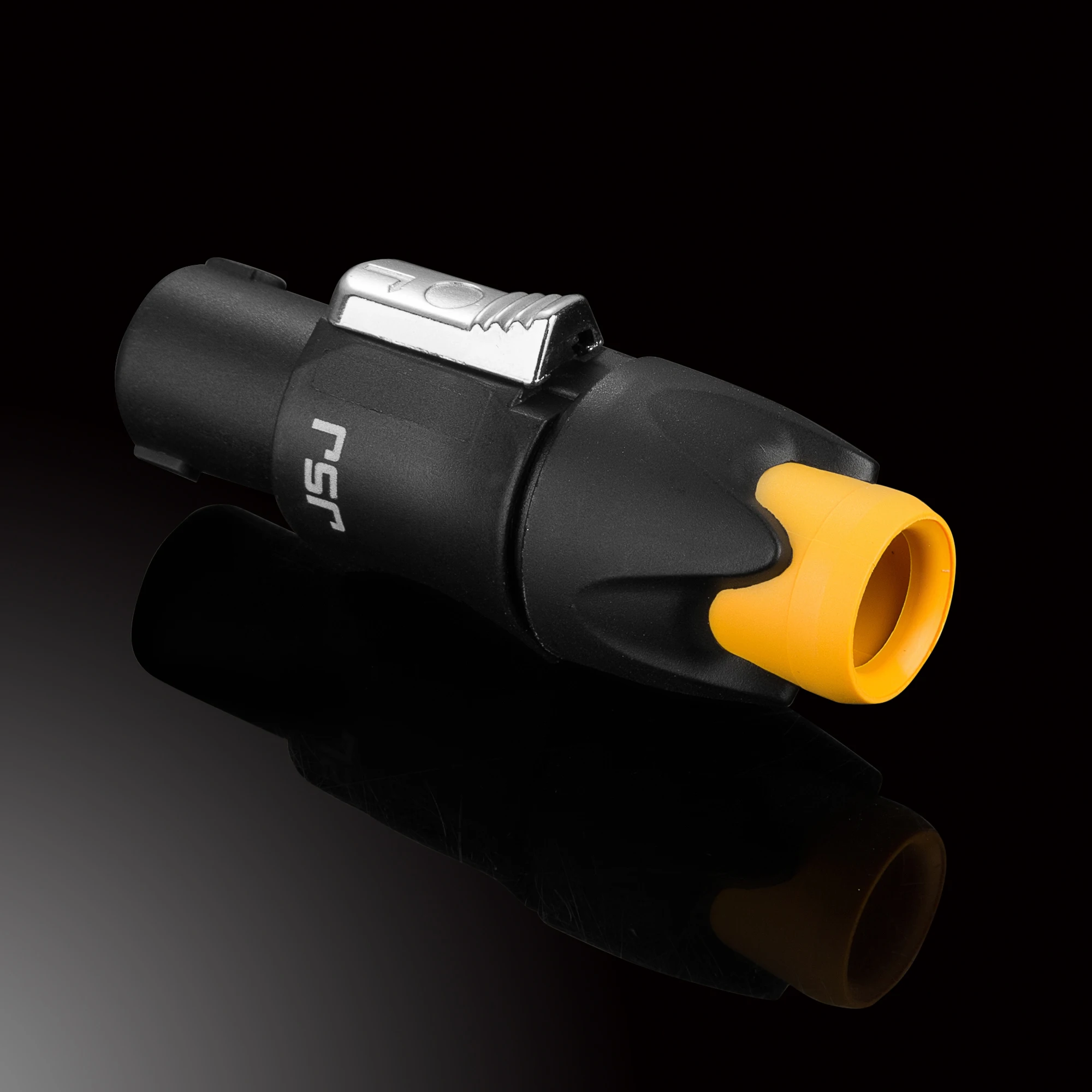4-Pin Pure Copper Contact Professional Speakon Connector, Suitable for Speaker and Power Amplifier Audio Systems (Ohm Plug)
