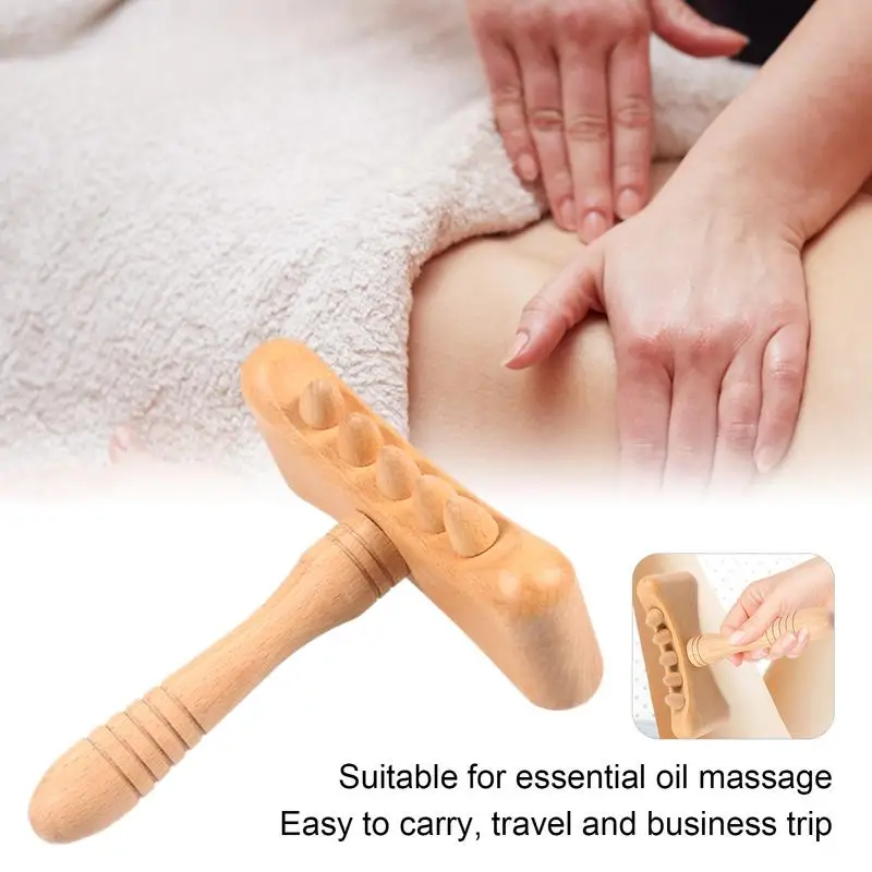 Paleta de drenaje linfático para terapia de madera, masajeador de drenaje linfático, herramientas de escultura corporal para cuerpo completo, Gua Sha, herramientas musculares