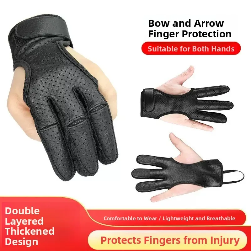 gants-d'archerie-en-cuir-veritable-epais-respirants-anti-frottement-a-trois-doigts-pour-tir-a-l'arc-et-aux-fleches-sports-de-plein-air
