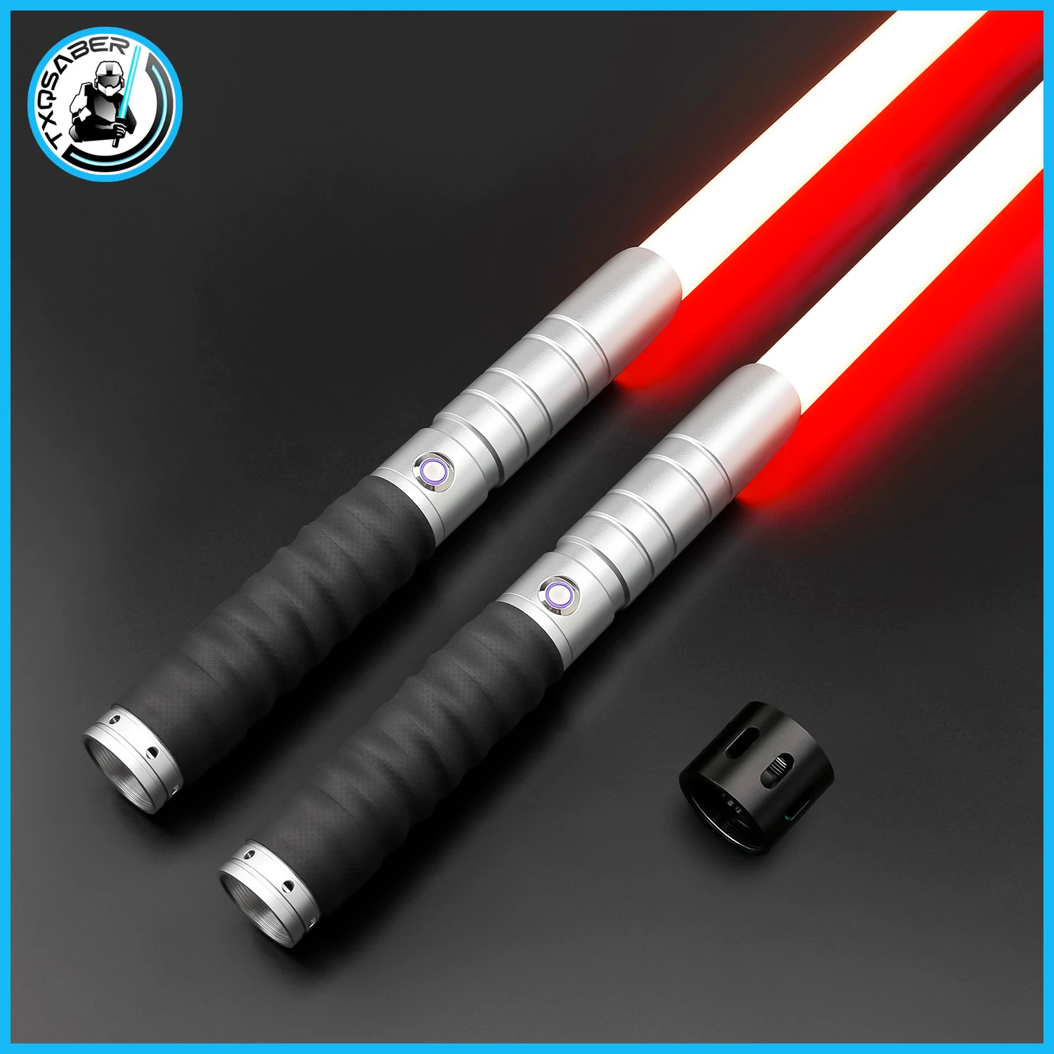 

TXQ Lightsaber RGB Heavy dueling Premium Neopixel Laser Sword Smooth Swing Metal Hilt SD Card Bluetooth Colors Chang