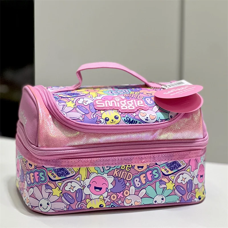 Genuine Australian Smiggle Schoolbag Children's Stationery Backpack Lunch Bag Pencil Case Wallet Water Cup Student Gift