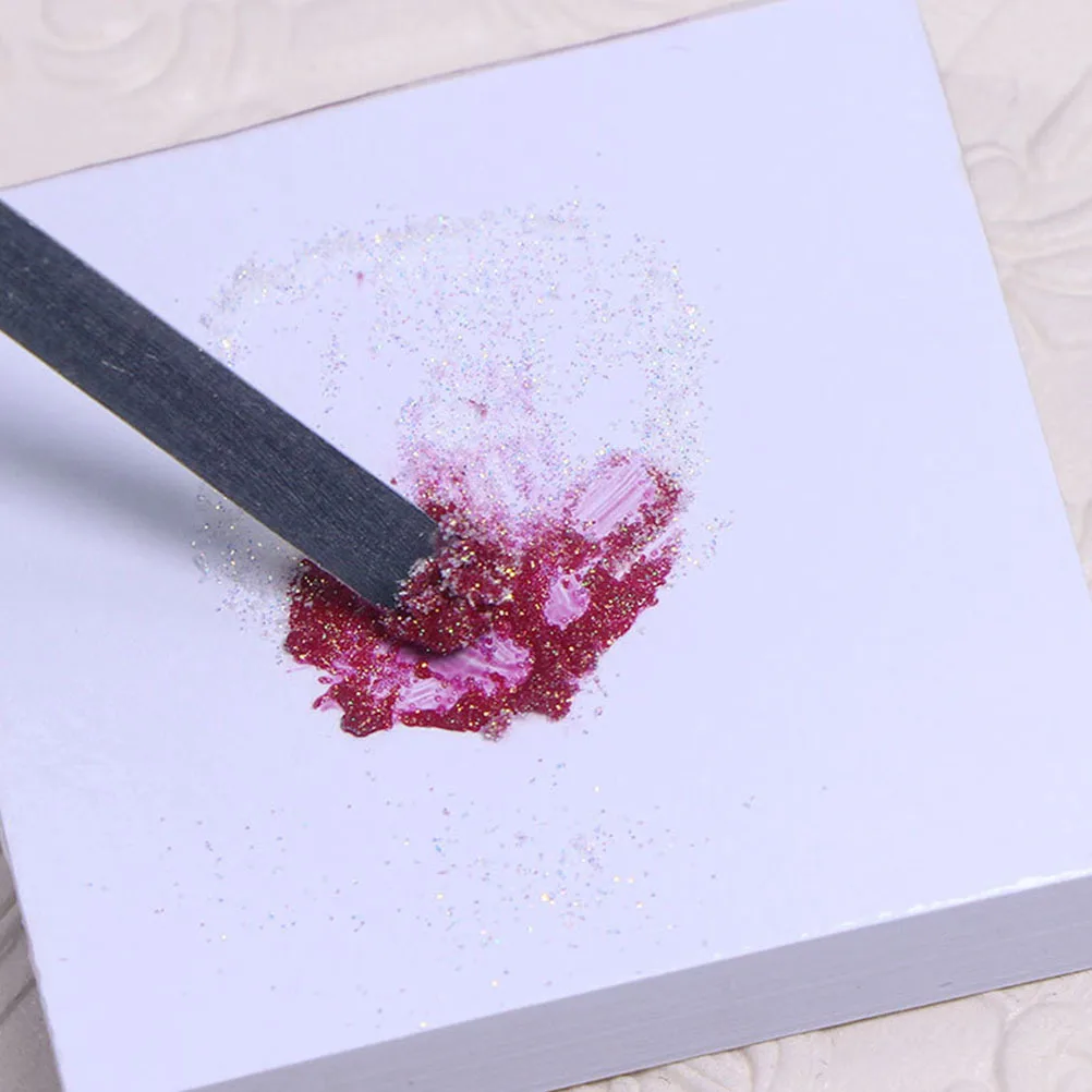 

100pcs Thick Disposable Art Palettes Smooth Surface For Easy Nail Polish Mixing Manicure Boards Beauty Makeup Tools