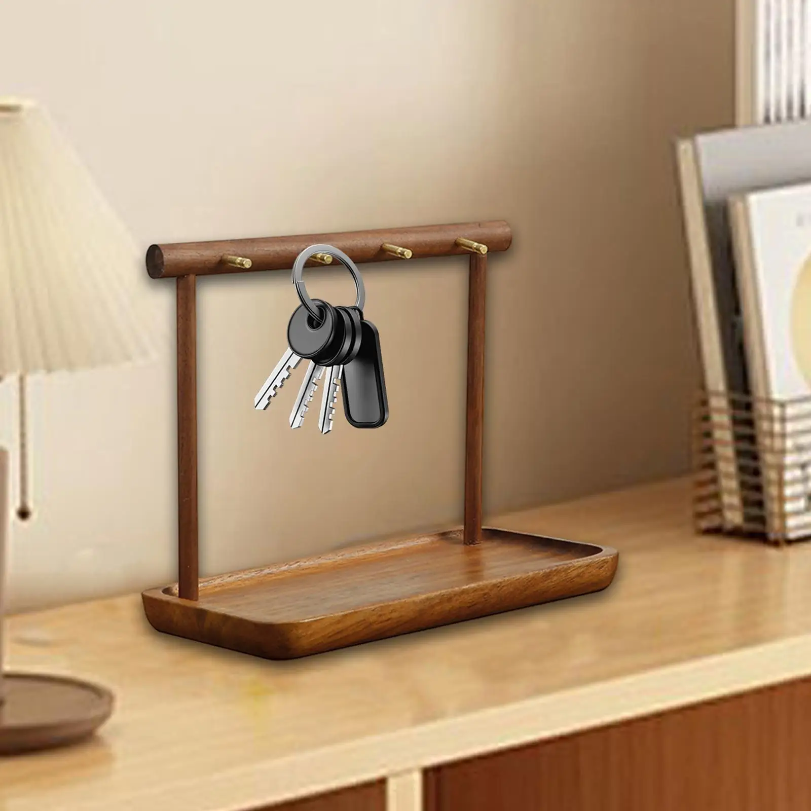 

Tabletop Holder Rack Keep Tidy Jewelry Organizer Stand Jewelry Tray for Watches Hair Accessories Necklaces Bracelet Small Items