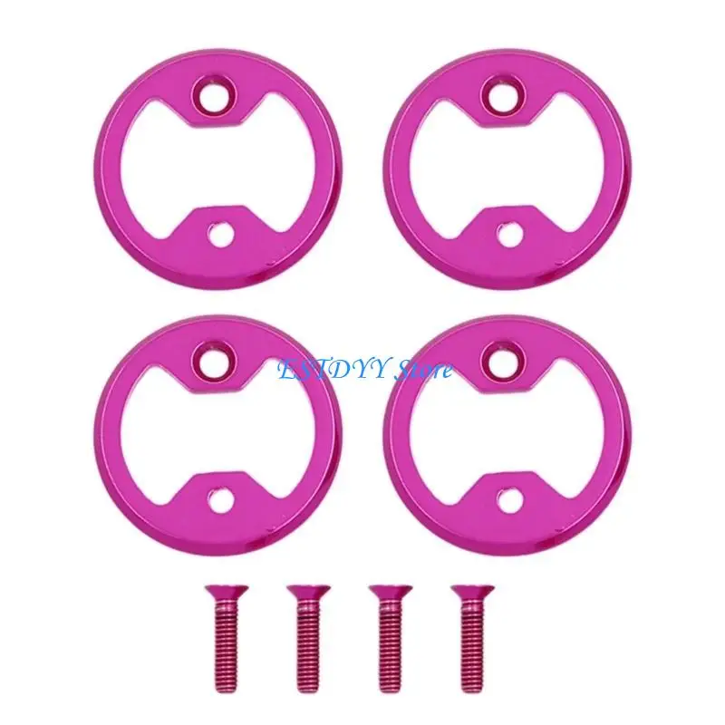 

G6DE 4PCS велосипеды педалей педалей пластины клавиши с сплавными велосипедами замены детали аксессуары велосипед