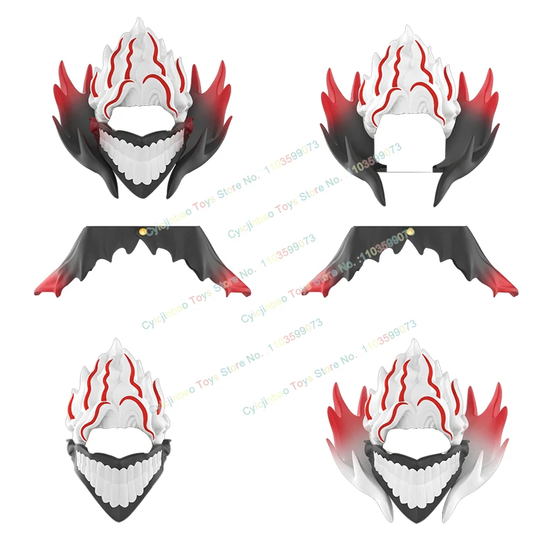 DY527-532 Anime Serie di fumetti Bambole Building Blocks Action Figure Modello creativo Mattoni Accessori Giocattoli per bambini Regali di Halloween