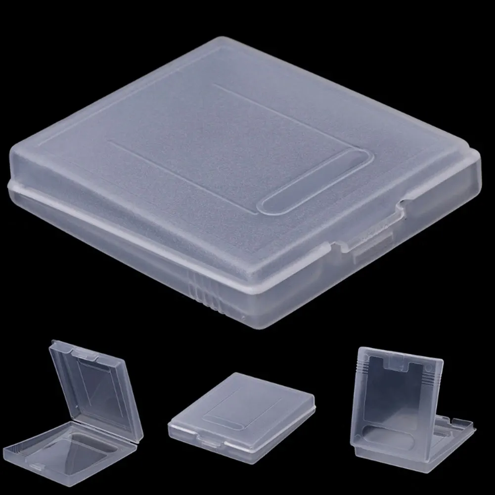 25-5PCS Plastic Game Card Cartridge Cases Transparent Anti Dust Cover Storage Boxes for Nintendo Game Boy Color Pocket GBC GBP