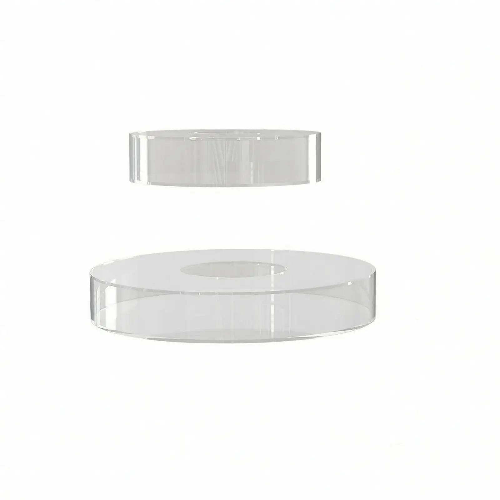 Clear Acrylic Cake Stand Fillable Riser for Dessert Display Wedding Birthday Party Decoration Elegant Table Centerpiece