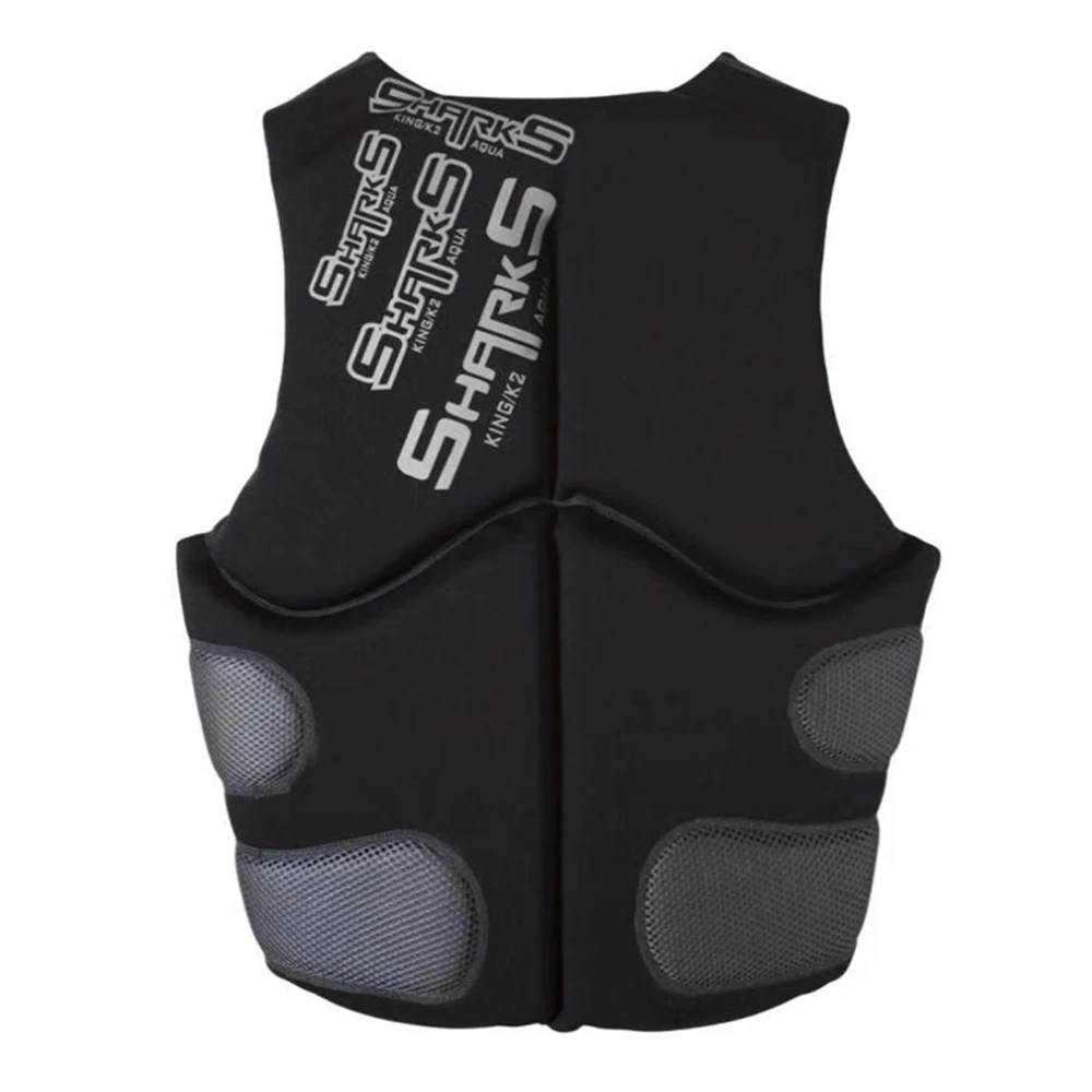 Neoprene Life Jacket For Adults Buoyancy Drifting Safety Life Vest Safety Buckle Jackets Floating Foam for Surfing Sailboard