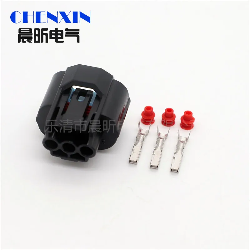 car accessory 3 Pin Female Waterproof Auto Connector Vehical Speed Sensor Plug 6189-0596