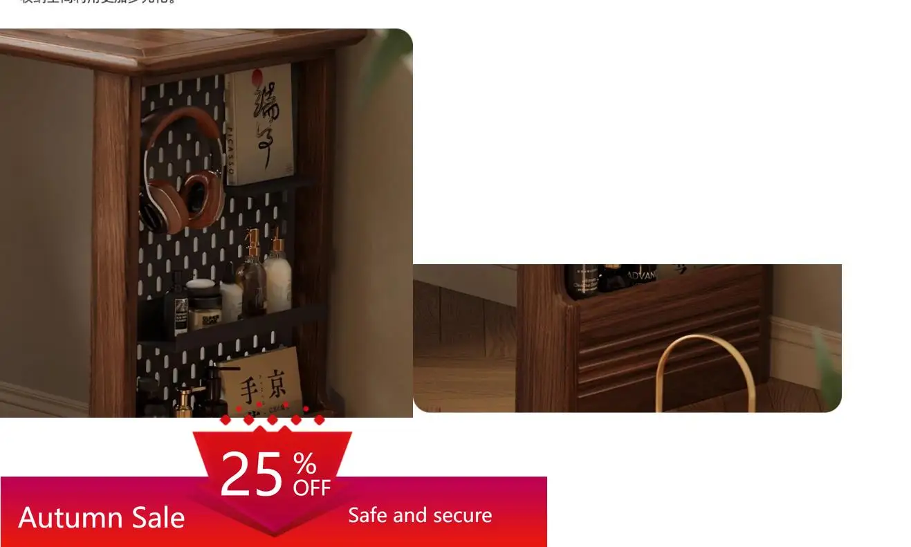 

solid wood dresser, bedroom makeup table, bedside chest dresser integrated