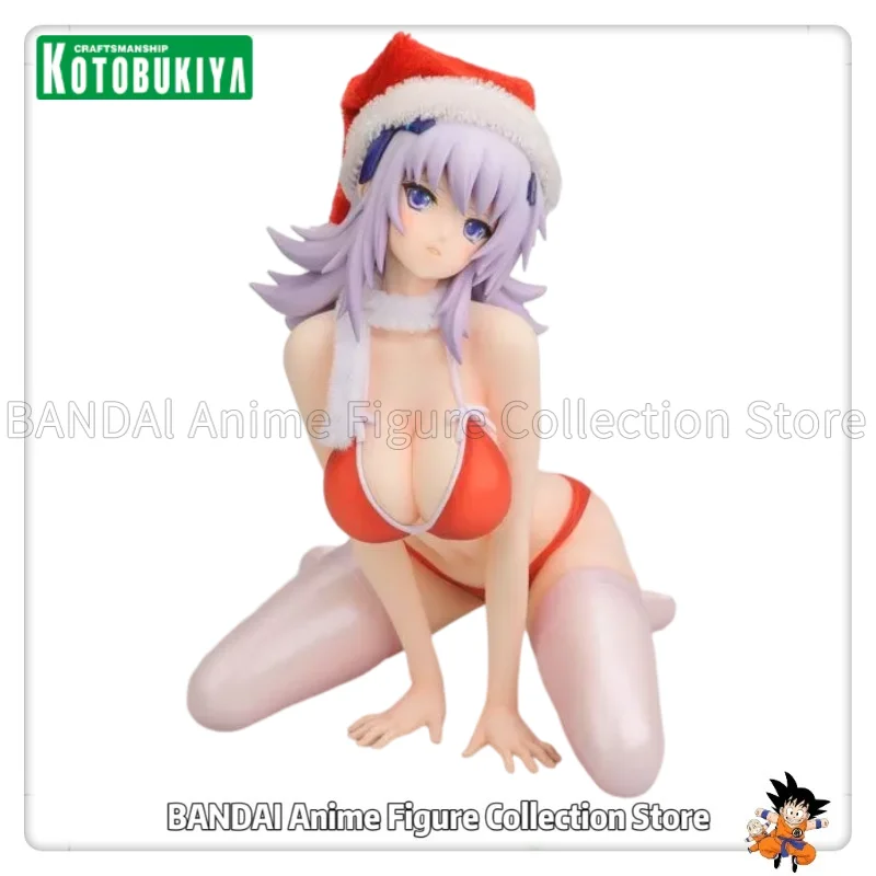 In Stock Original KOTOBUKIYA Muv-Luv Alternative Total Eclipse Cryska Barchenowa 1/7 Santa Bikini Ver. Figure Toy Birthday Gift