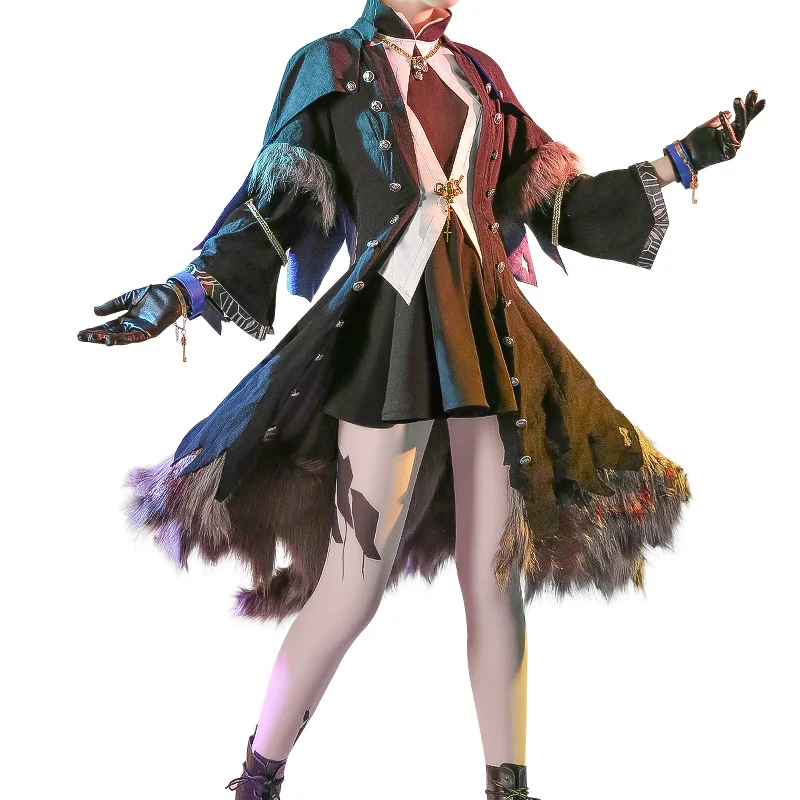 جديد Mooyiyi cos Lappland تأثيري حلي هالوين عيد الميلاد لعب الأدوار حفلة المعرض الهزلي لعبة Anim S-L Ark