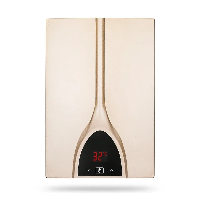 

110V 8500W Smart Instant Electric Tankless Hot Water Heater Three Seconds Extreme Heat Light Emitting Diode Display