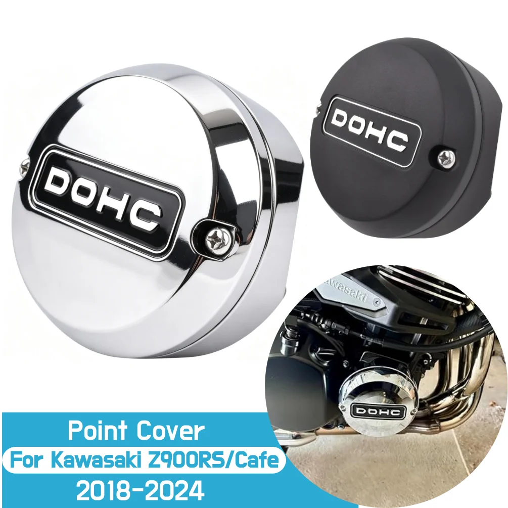 

For Kawasaki Z900 RS Cafe 2018-2025 Z 900RS Z900RS Point Cover Set Motorcycle Engine Slider Stator Pulsar Cover Set Crash Pad