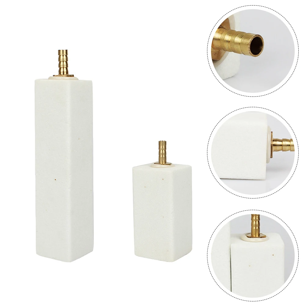 

2Pcs Bubble Air Stone White Nano for Aquarium Oxygen Replacement Fish Tank Air Bubbler Bubble Stone for Fish Tank