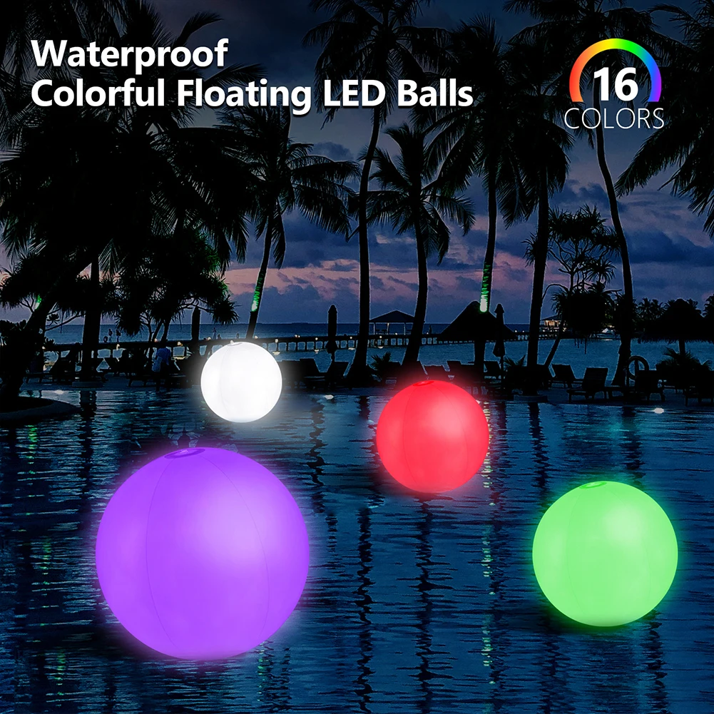 Bola Pantai Kolam Renang Tiup - Outdoor Lighting Around Pool ulasan dan harga