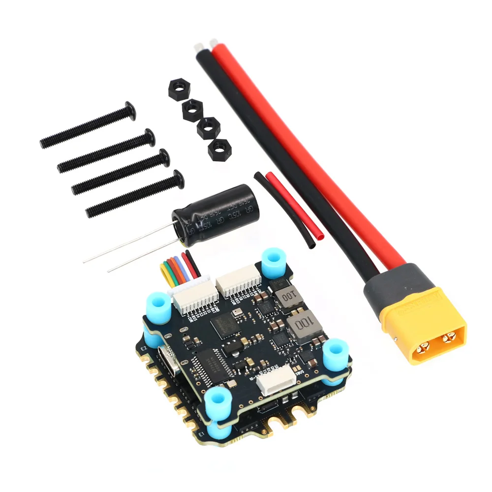 SoloGood F722 Stack ICM42688P F722 Flight Controller BLHELI_S 60A 4in1 ESC 30,5X30,5mm 2-6S für FPV Freestyle Drohnen Teile – Detail 5