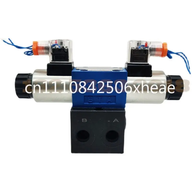 three-position four-way hydraulic solenoid reversing valve group, hydraulic distributor, cylinder controller, harvester