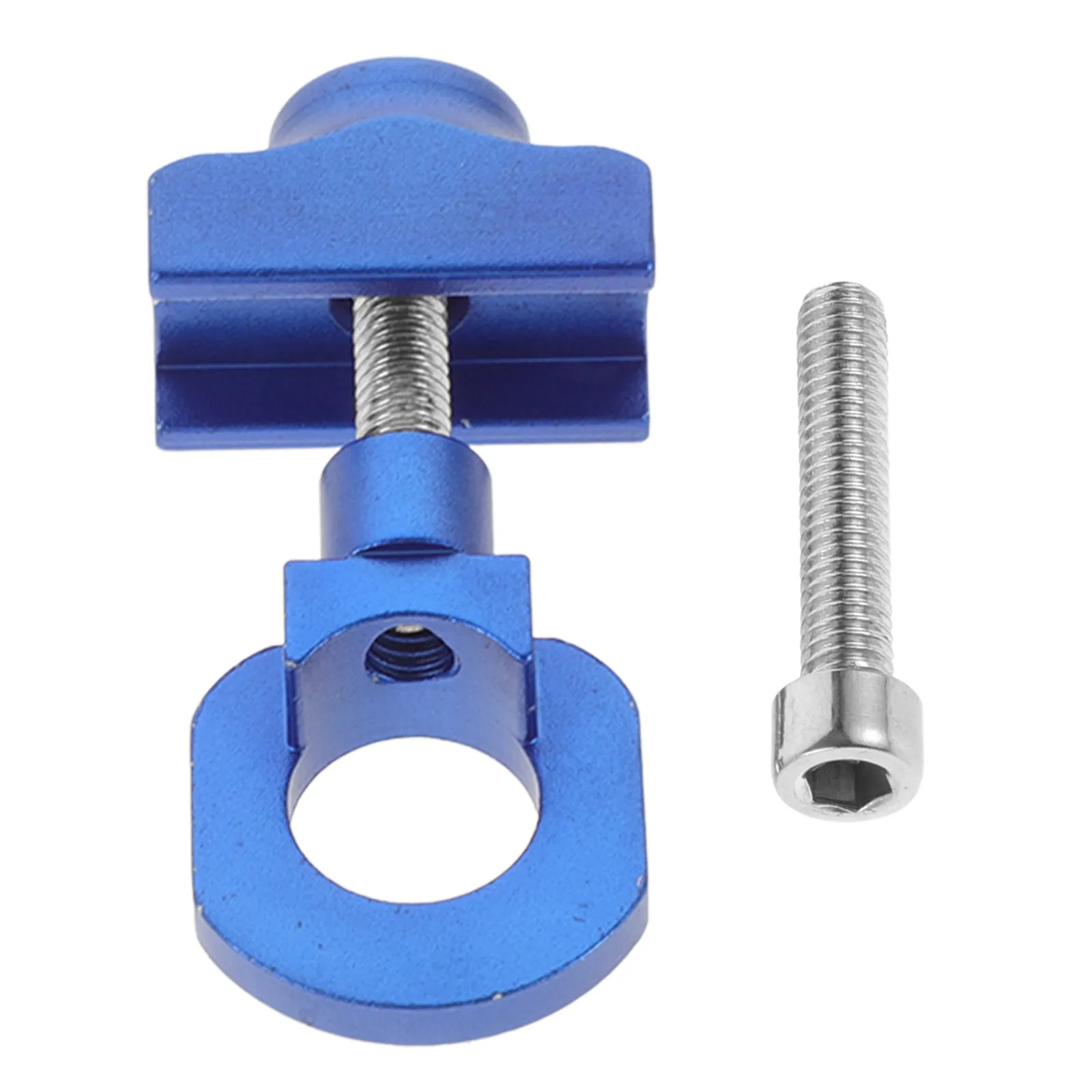 Chain Tensioner Bicycle Lightweight Metal Adjustable Chain Tightener for Folding Bikes Easy to Use No Tools Required Reliable