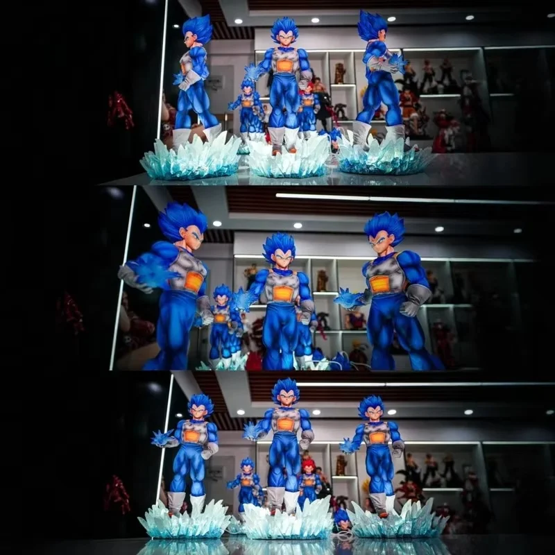 

Статуэтка JT Studio Dragon Ball Z Super Blue Vegeta Goku с двумя головами, коллекционная фигурка, модель игрушки, подарок для детей