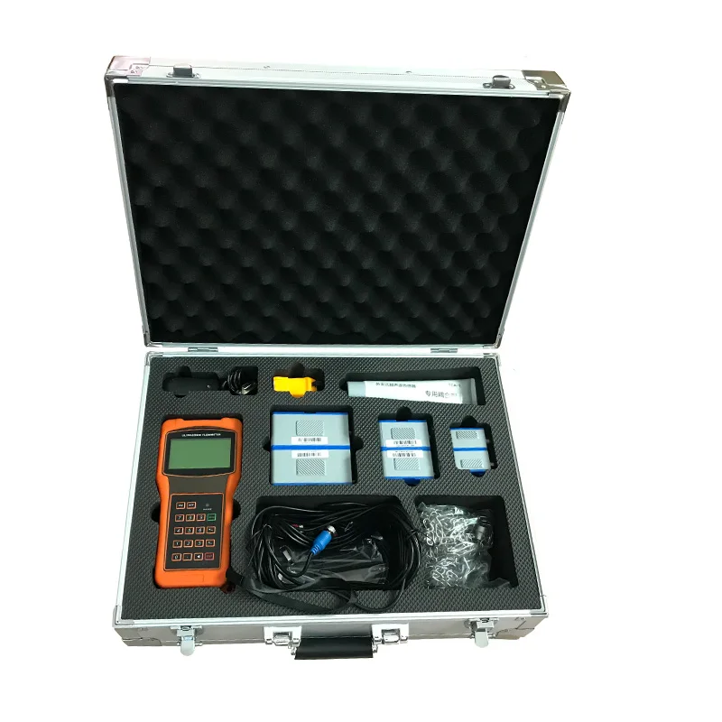 Handheld Liquid Ultrasonic Flow Meter TUF-2000H TS-2 TM-1 TL-1 Transducer optional (DN15-6000mm)