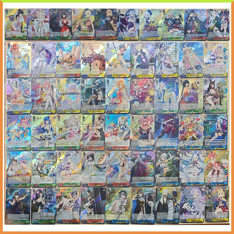 Anime Goddess Story DIY ACG Weiss Schwarz Game Collectible Card Shinano Taiho Atago Noshiro Louis Toys for boys Birthday Present