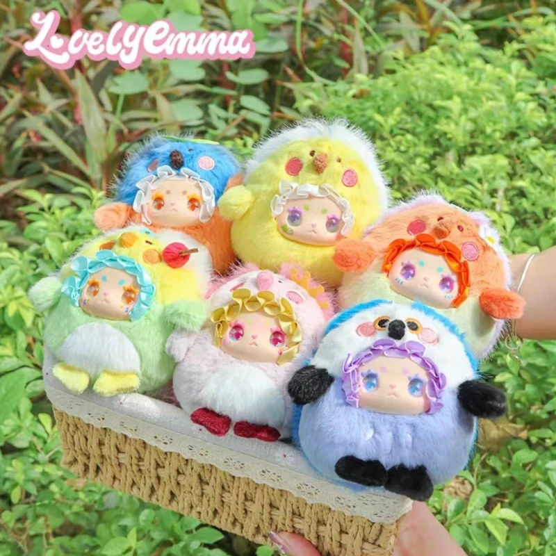 جميل إيما بيرد الهروب سلسلة صندوق أعمى اللعب حقيبة كروسبودي سر مفاجأة حقيبة Kawaii شخصيات كرتونية دمية معلقة ديكور هدية