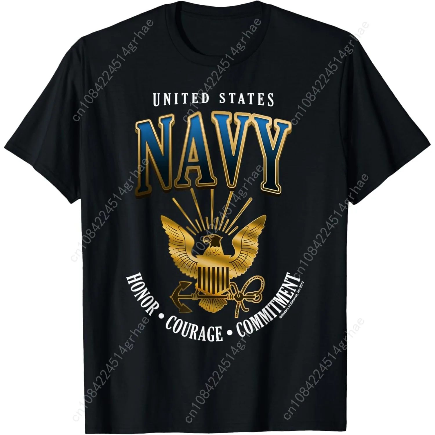

UNITED STATES NAVY HONOR-COURAGE-COMMITMENT T-Shirt