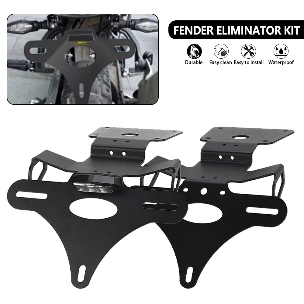 Rear License Plate Holder Bracket FOR KAWASAKI Z650RS 2021 2022 2023 2024 2025 Z 650 RS 650RS Tail Tidy Fender Eliminator Kits