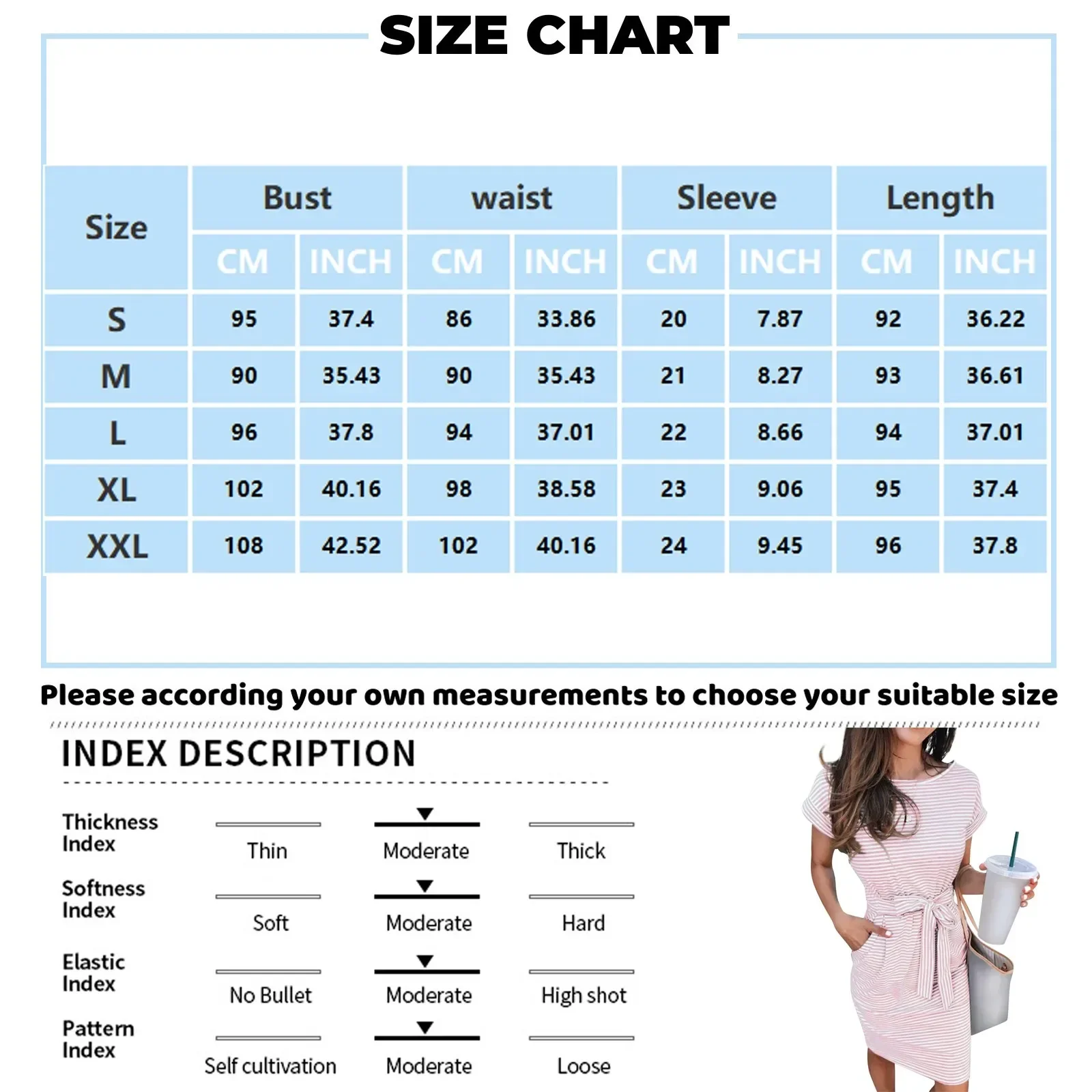 Robe t-shirt décontractée à rayures pour femmes, col rond, manches courtes, ceintures, poches, en coton, ample, mi-longue, nouvelle collection