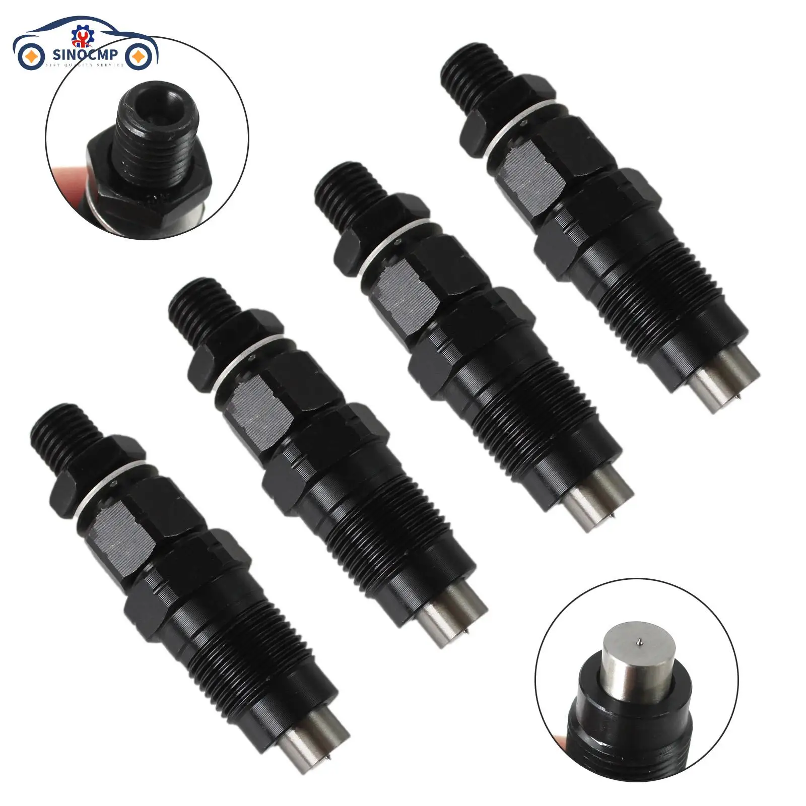 

16600-63G21 SINOCMP 4 шт. новые форсунки дизельного топлива для Nissan Navara QD32 D22 3,2 л запасные части двигателя 3 месяца гарантии