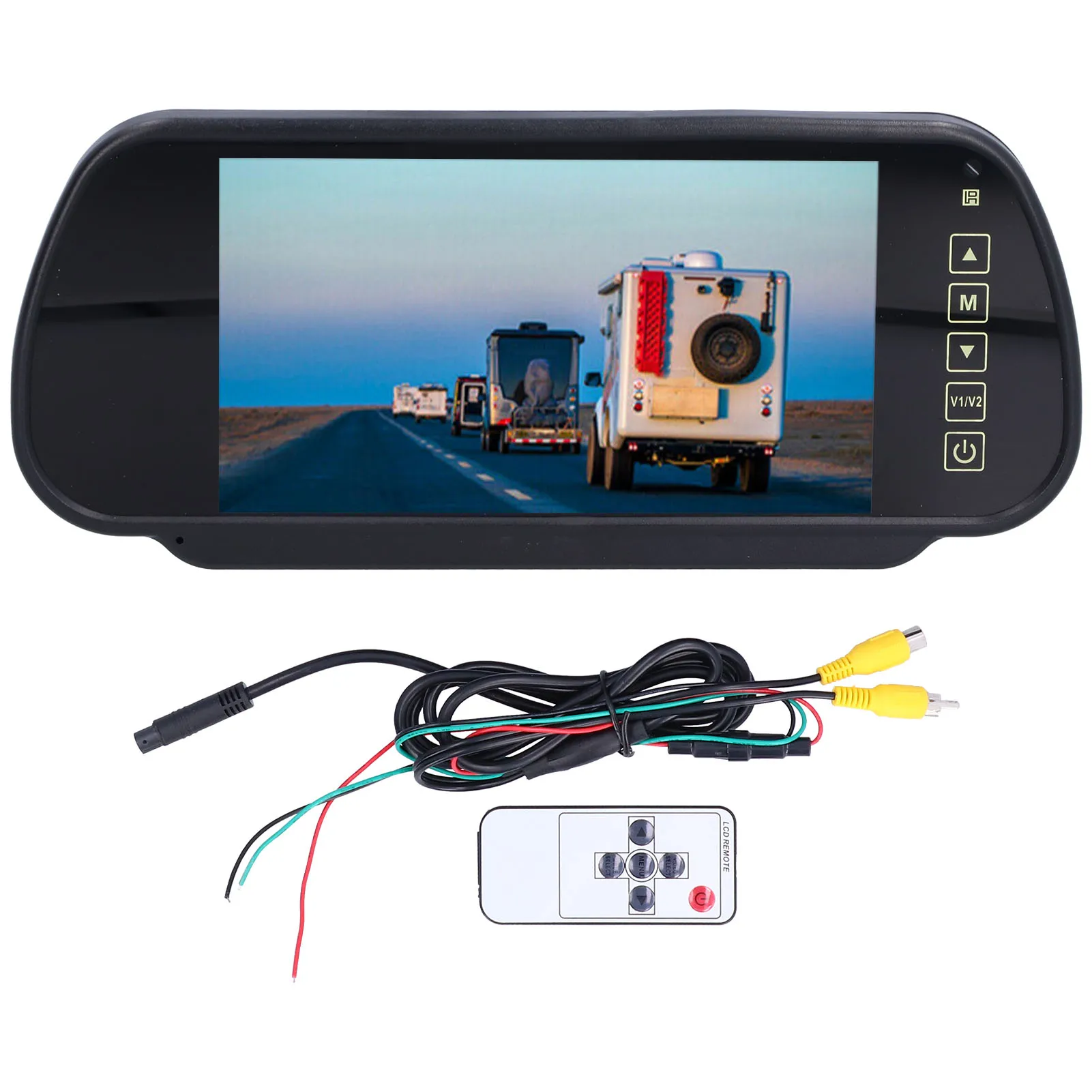 

7in Rear View Monitor Color TFT LCD HD Screen Car Backup Reversing Parking System