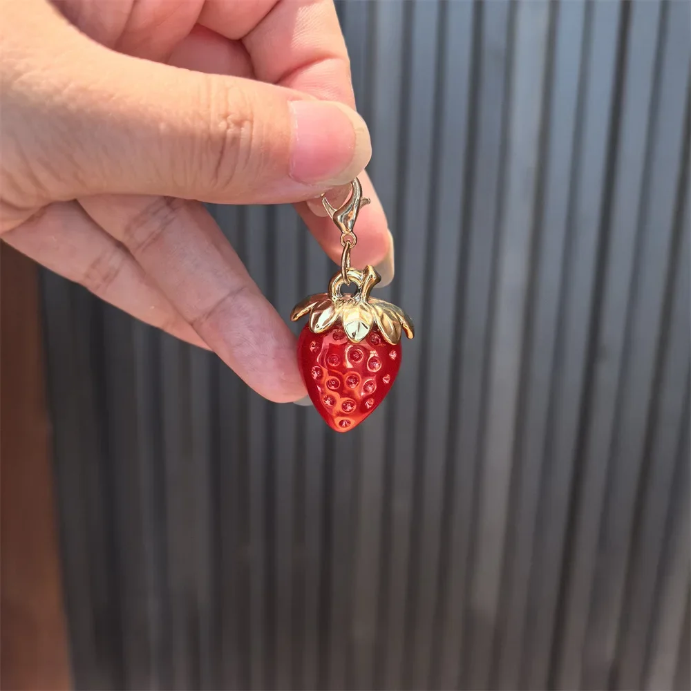 Cherry Grape Bead Schnürsenkel Charms für Sneakers Red Love Silber Perle Schleife Schuh Charm Erdbeere Schnalle Schuhe Dekorationen 1 Stück – Detail 7