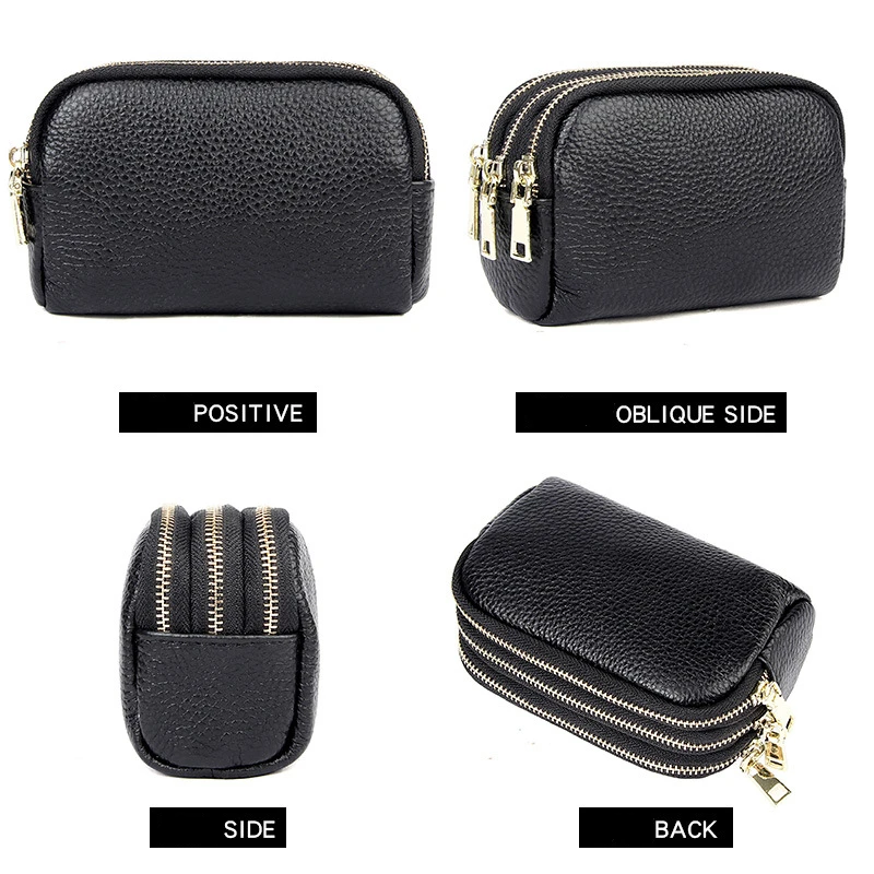 Fashion Mini Wallet Zipper Women Short Cardet Wallet Coin Money Bag Coin Purse