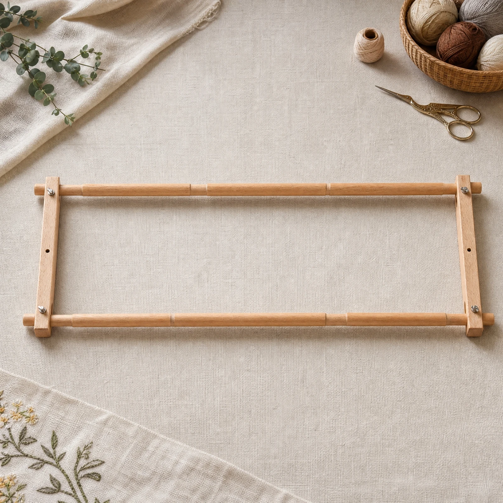 Rectangular Embroidery Frame w - Woodworking Resin 评论和价格