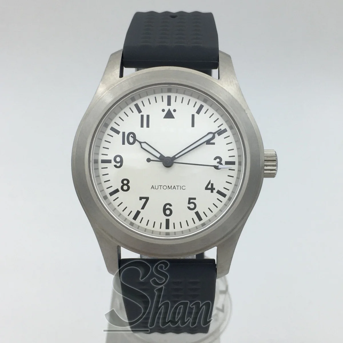 

Мужские автоматические часы с пилотом для дайвинга 39 мм/36 мм NH35 PT5000, механические наручные часы, сапфировое стекло C3, зеленая спиральная корона, резиновый ремешок