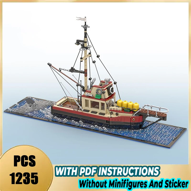 

Exquisite brand new MOC building blocks Orca - Ship technical modules bricks model gift Christmas toy DIY assembly set