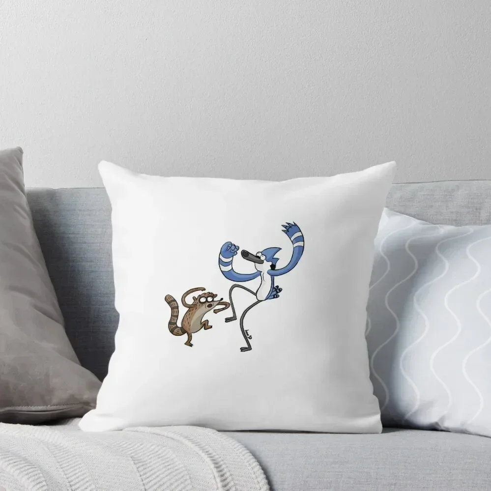 Rigby And Mordecai Throw Pillow Cushions Cover Pillowcase Decorative Cushion Cover pillow