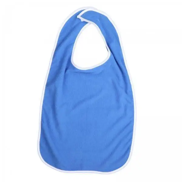Washable Adult Bibs Waterproof Polyester Wide Coverage Dining Bib Clothing Protector for Elderly Men Women Seniors Meals