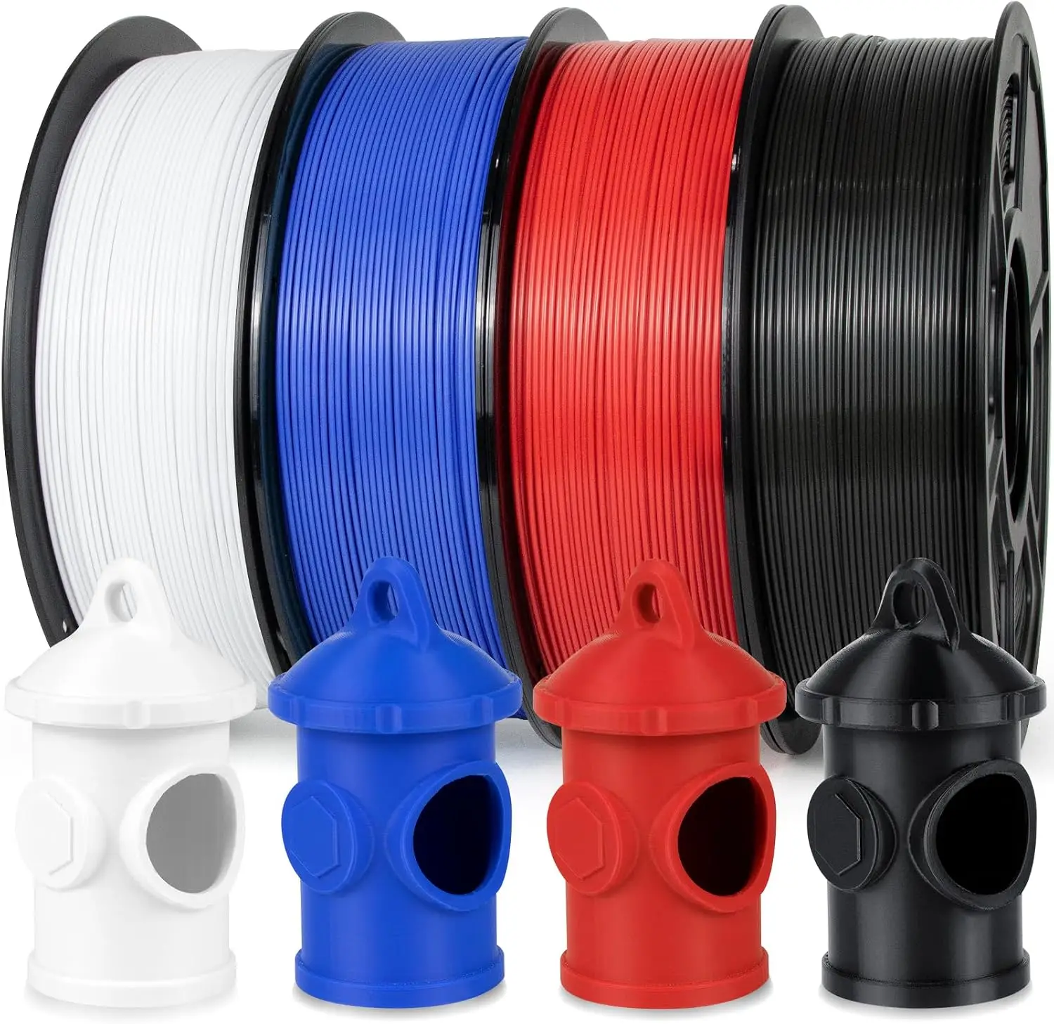 3D Printer Filament ASA Bundle 4KG (8.8lbs), UV & Weather Resistant 1.75mm Perfect for Outdoor Functional Parts