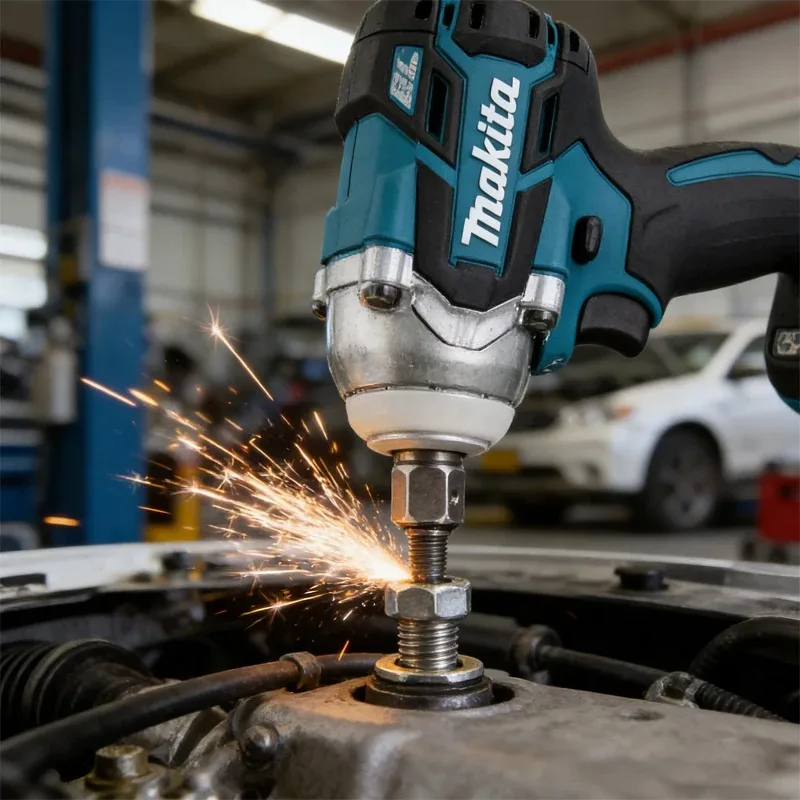 

MAKITA DTW285 Cordless Impact Wrench 18V Brushless Motor High Torque 280N.m 1/2" Socket Rechargeable Electric Wrench DTW285