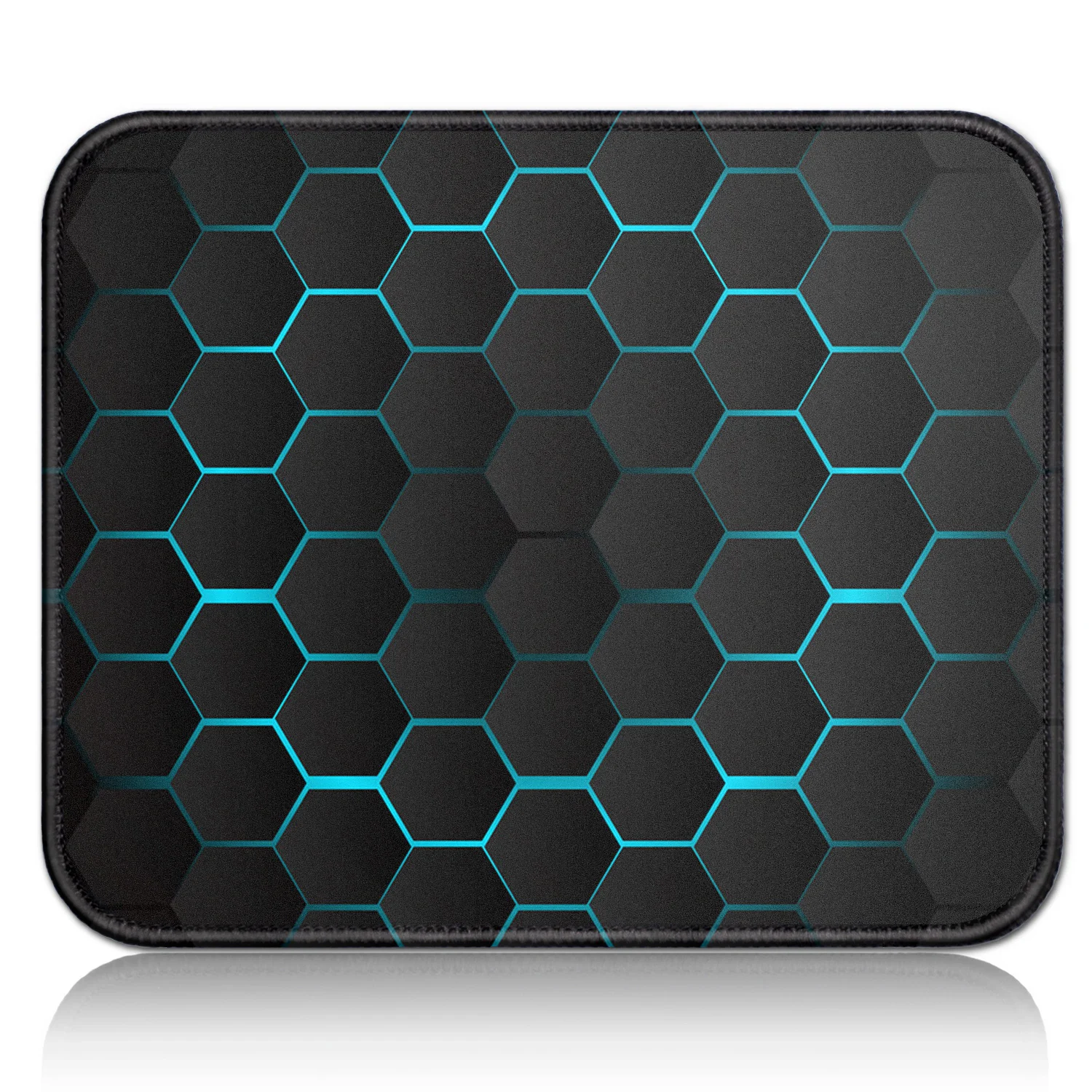 Small Cute Gaming Mouse Pad Hexagon Geometric Pattern Mousepad Desk Mat Deskmat Computer Offfice Accessories Table Carpet