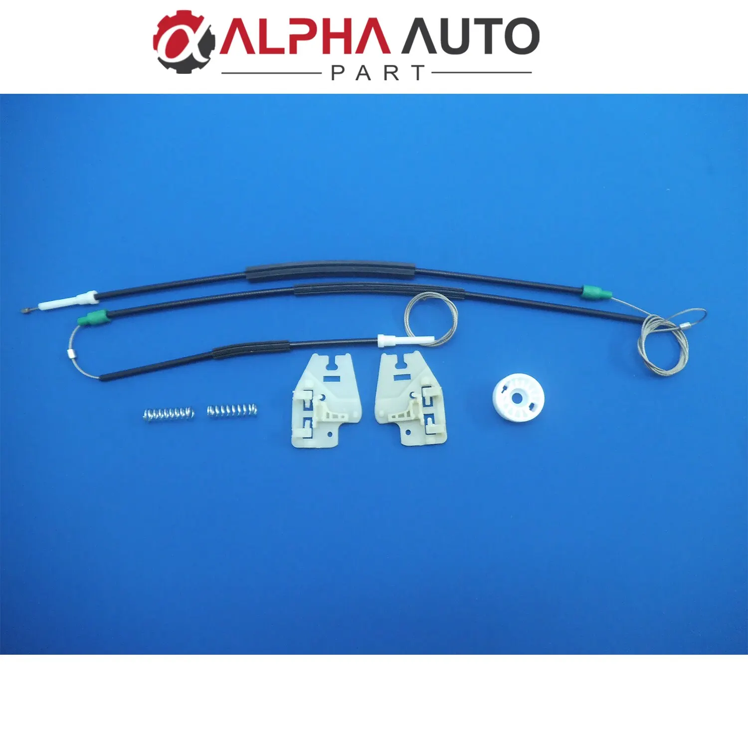 Front LEFT Door Window Regulator Repair Kit For BMW 3 Series E46