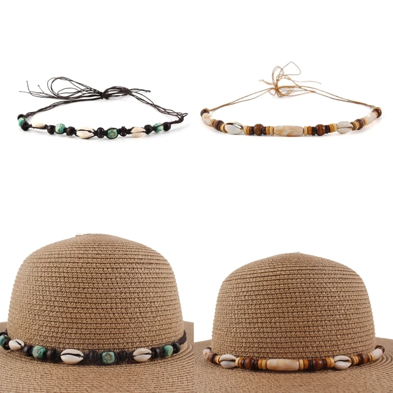 Ethnic Style Hat Rope Multiple Functional Hat Decorative Accessory for Adult