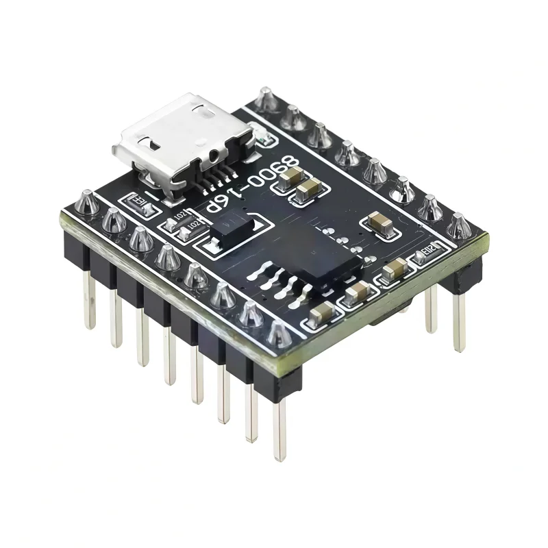 Voice announcement module, customized music, intelligent voice announcement, USB serial port, MP3 recognition module, JQ8900-16P