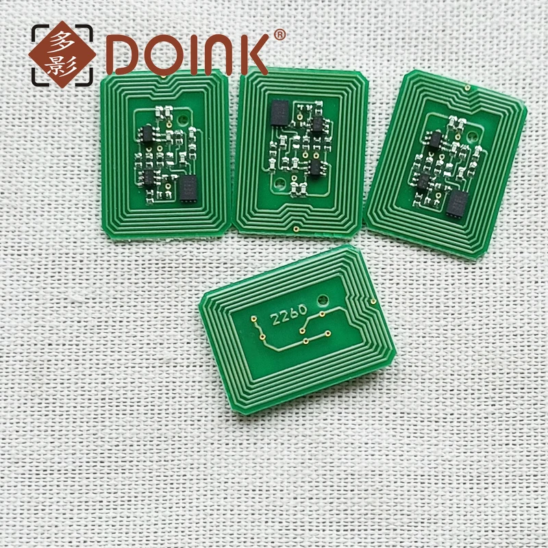 12PCS Chip For INTEC EDGE 850 850PRO Toner Cartridge 600-1360 600-1362 600-1364 600-1366; 6001360-6001366 WW
