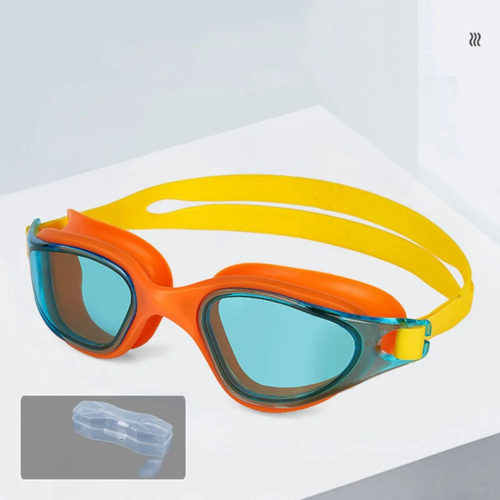 

PC Anti-fog Diving Goggles Waterproof Anti-fog Swimming Goggles Wide View Anti-UV UV Protection Swim Eyewear Diving