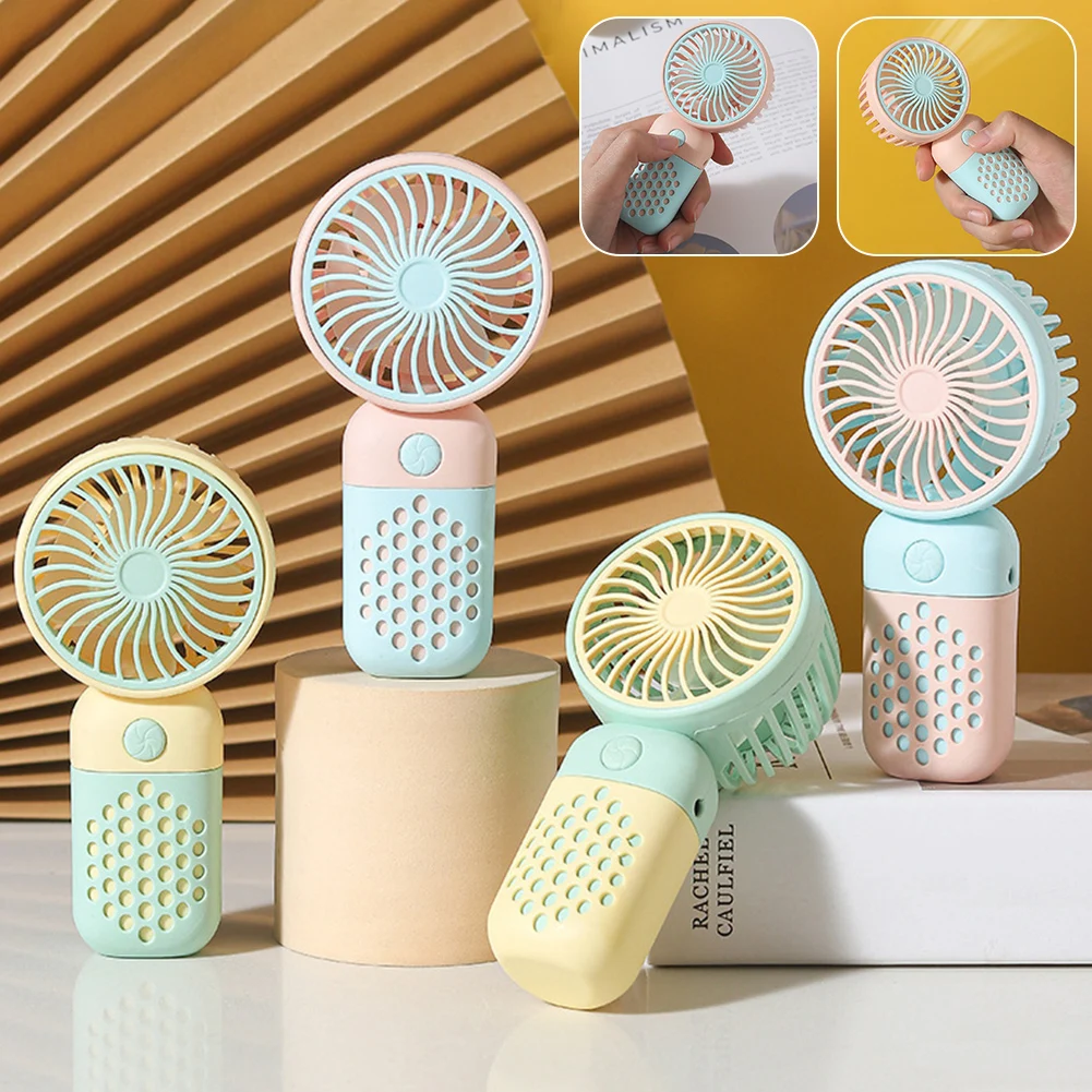 

Handheld Portable Mini Fan,Battery Operated Personal USB Ventilation Fan Summer Small Fan for Travel Commute Makeup Camping