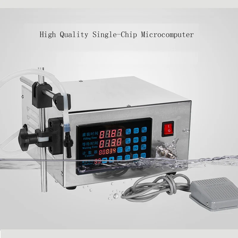 110V220V Cnc Liquid Filling Machine Small Bottle Electric Perfume Cola Filler